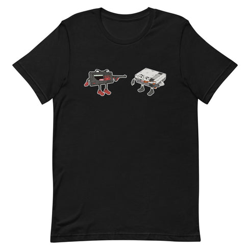 Retro Console Wars - Master System vs NES Premium T-Shirt